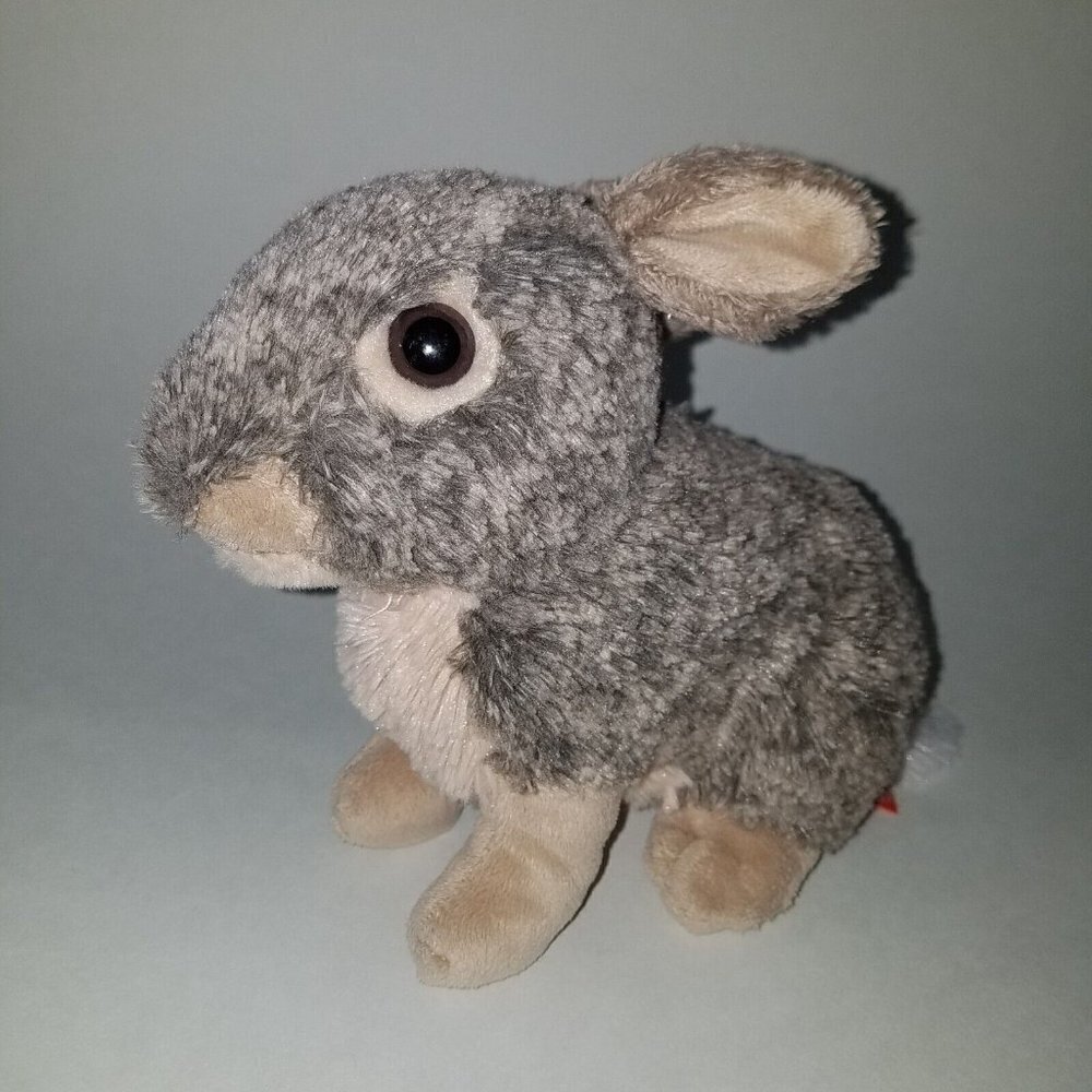Wild Republic Bunny Rabbit Plush 7" Realistic Stuffed Animal Toy Lovey Tan Brown